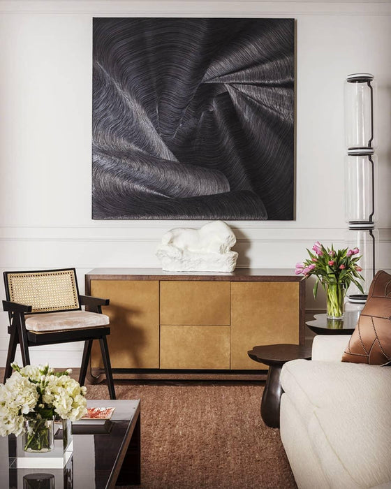 Bamboo Glass Floor Lamp-DWHOME