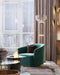 Bamboo Glass Floor Lamp-DWHOME