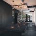 Bamboo Glass Floor Lamp-DWHOME
