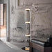 Bamboo Glass Floor Lamp-DWHOME