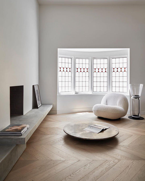 Bamboo Glass Floor Lamp-DWHOME