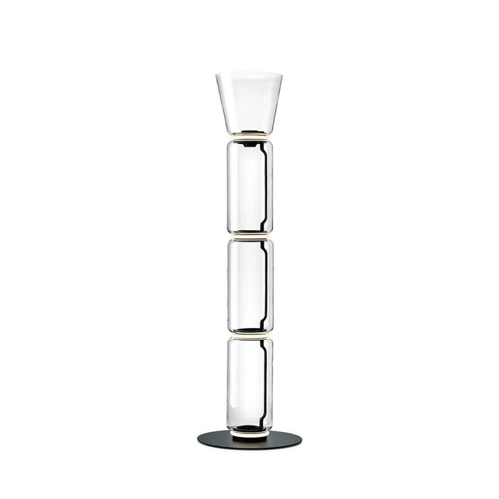 Bamboo Glass Floor Lamp-DWHOME