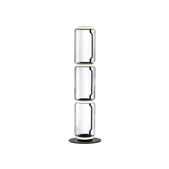 Bamboo Glass Floor Lamp-DWHOME