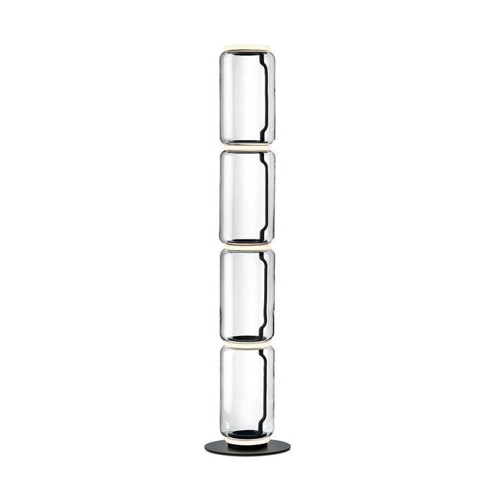 Bamboo Glass Floor Lamp-DWHOME
