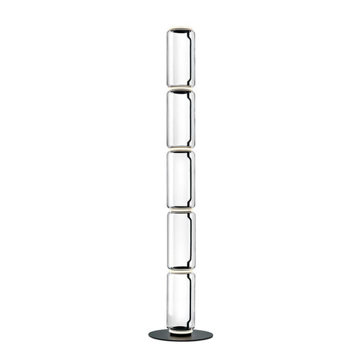 Bamboo Glass Floor Lamp-DWHOME