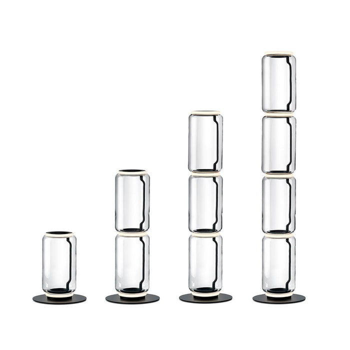 Bamboo Glass Floor Lamp-DWHOME