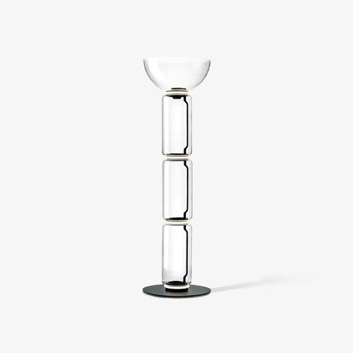 Bamboo Glass Floor Lamp-DWHOME