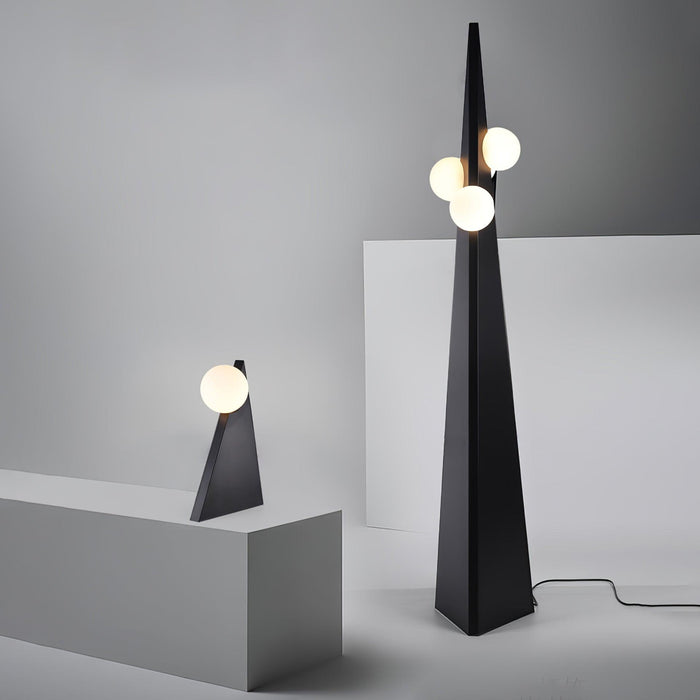 Noir Roy Floor Lamp - DWHOME