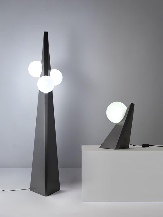 Noir Roy Floor Lamp - DWHOME