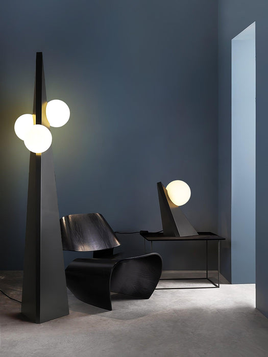 Noir Roy Floor Lamp - DWHOME
