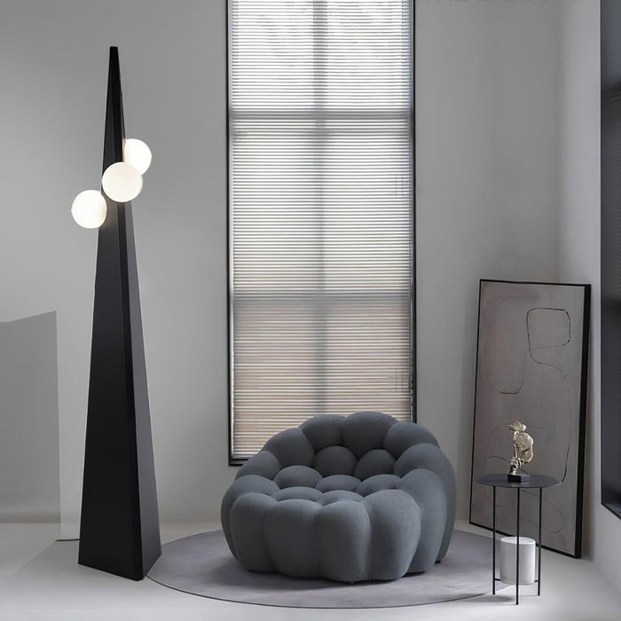 Noir Roy Floor Lamp - DWHOME