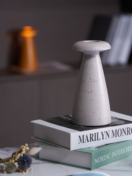 Noko Mushroom Rechargeable Table Lamp-DWHOME