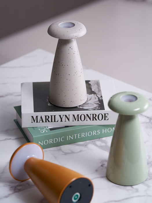 Noko Mushroom Rechargeable Table Lamp-DWHOME