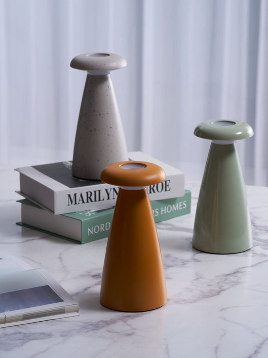 Noko Mushroom Rechargeable Table Lamp-DWHOME