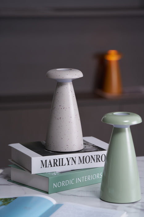 Noko Mushroom Rechargeable Table Lamp-DWHOME