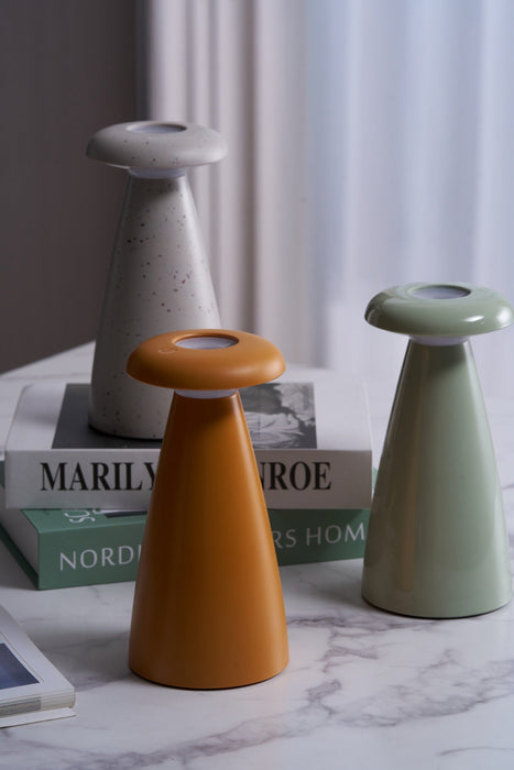 Noko Mushroom Rechargeable Table Lamp-DWHOME