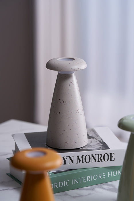 Noko Mushroom Rechargeable Table Lamp-DWHOME