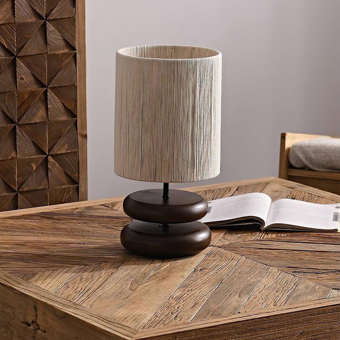 Nora Wood Table Lamp - DWHOME