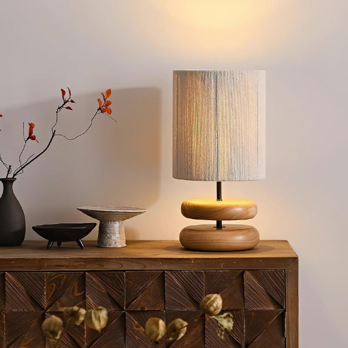 Nora Wood Table Lamp - DWHOME