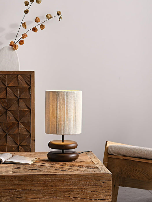 Nora Wood Table Lamp - DWHOME