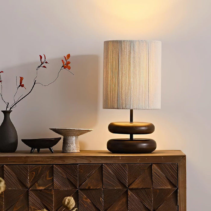 Nora Wood Table Lamp - DWHOME
