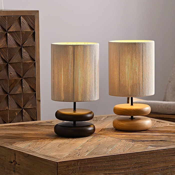 Nora Wood Table Lamp - DWHOME