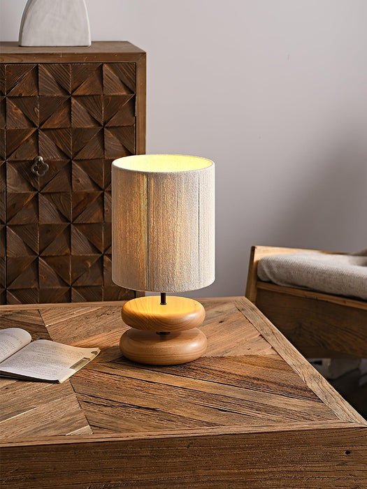Nora Wood Table Lamp - DWHOME