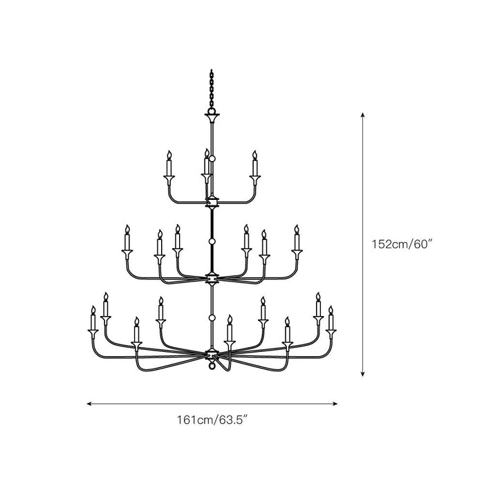 Cecil Grande Chandelier-DWHOME