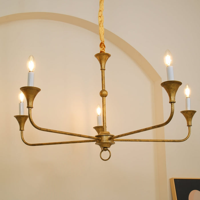 Elara Candle Chandelier-DWHOME