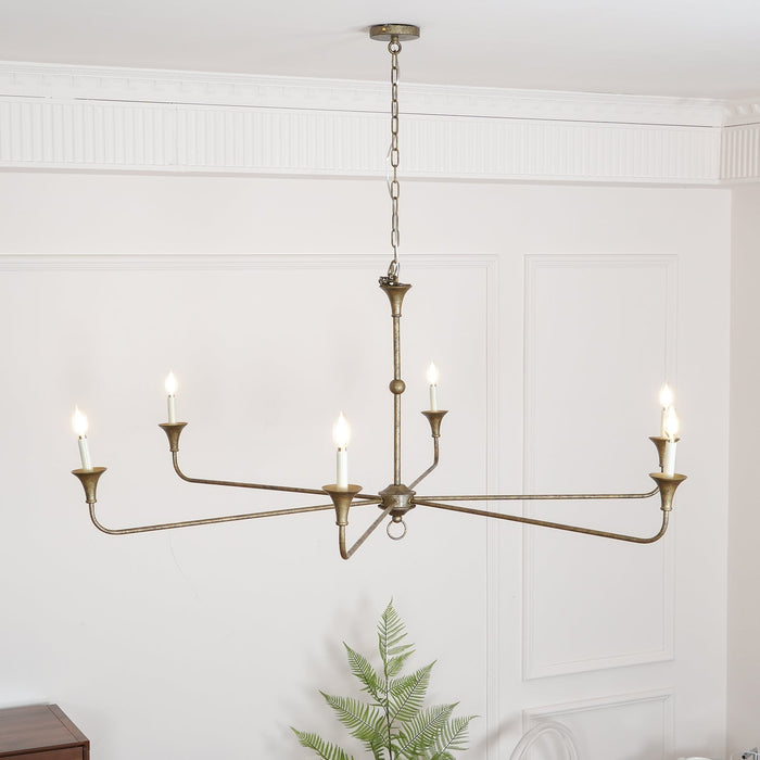 Elara Candle Chandelier-DWHOME
