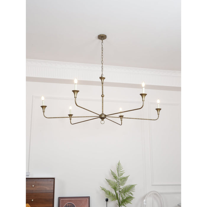 Elara Candle Chandelier-DWHOME