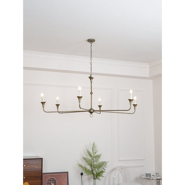 Elara Candle Chandelier-DWHOME