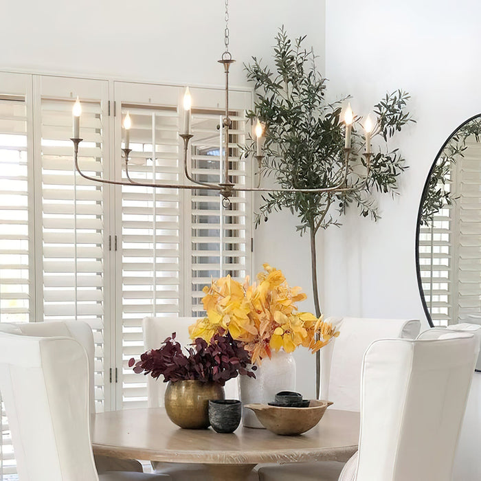 Elara Candle Chandelier-DWHOME