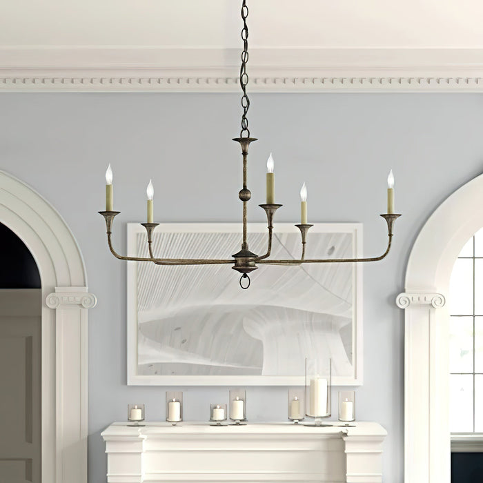 Elara Candle Chandelier-DWHOME