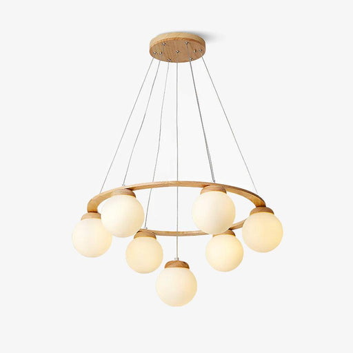 Miira Wood Chandelier-DWHOME