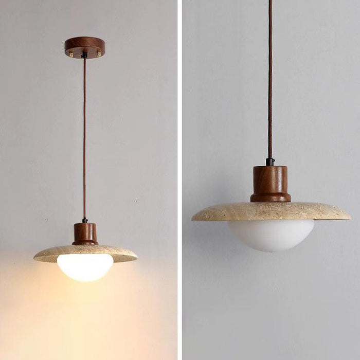 Sonoma Wood And Stone Minimalist Pendant Lights - DWHOME