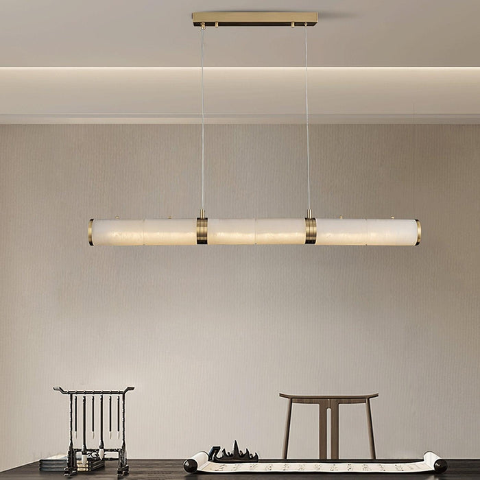 Alabaster Beam Pendant Light-DWHOME