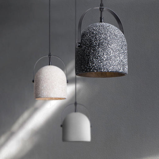 Visby Concrete Pendant Light-DWHOME