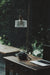 Matilda Glass Mid Century Vintage look Brass Fitting Pendant Light - DWHOME