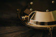 Nautilus Oval brass cage outdoor wall light / ceiling Light-DWHOME