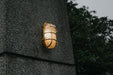 Nautilus Oval brass cage outdoor wall light / ceiling Light-DWHOME