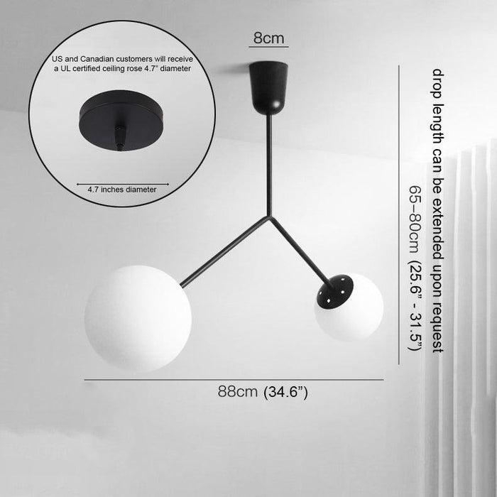 Yuli Minimalist Line Kitchen Island Pendant Light - DWHOME