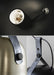 Kemi loft minimalist monochrome pendant light with strap handle - DWHOME