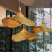 Panama Rattan Wicker Bamboo Pendant Light - DWHOME