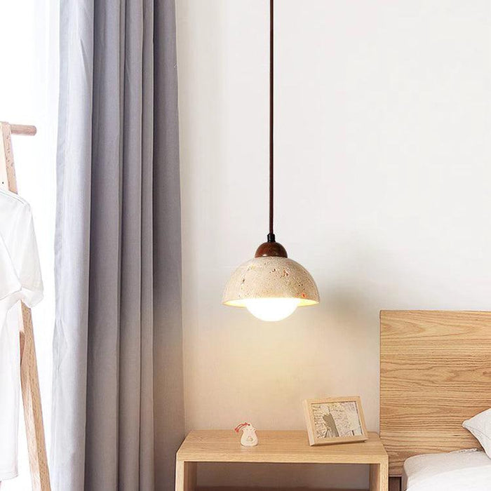 Sonoma Wood And Stone Minimalist Pendant Lights - DWHOME