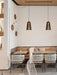 Kaho Wooden Shade Japandi Pendant Light - DWHOME