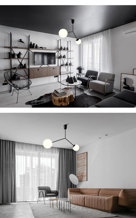 Yuli Minimalist Line Kitchen Island Pendant Light - DWHOME