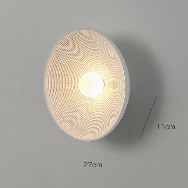 Longleaf Wooden Plate Simple and Elegant Wall Light - DWHOME