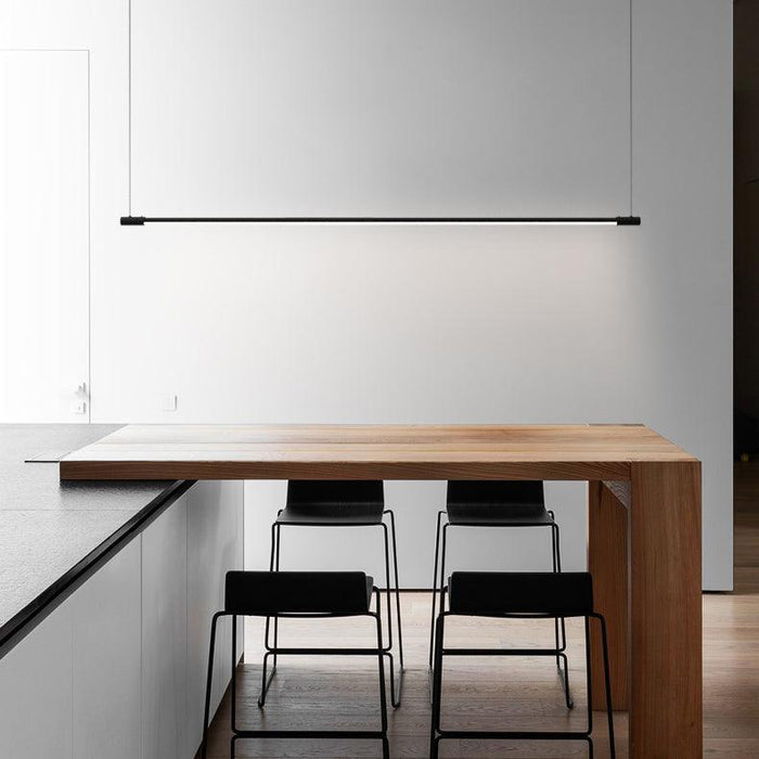 Linea minimalist strip line pendant light - DWHOME