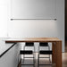 Linea minimalist strip line pendant light - DWHOME